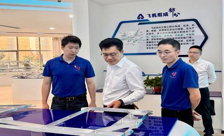 新闻｜金华市委常委、常务副市长王志强一行莅临浙江今翔航空制造有限公司走访调研